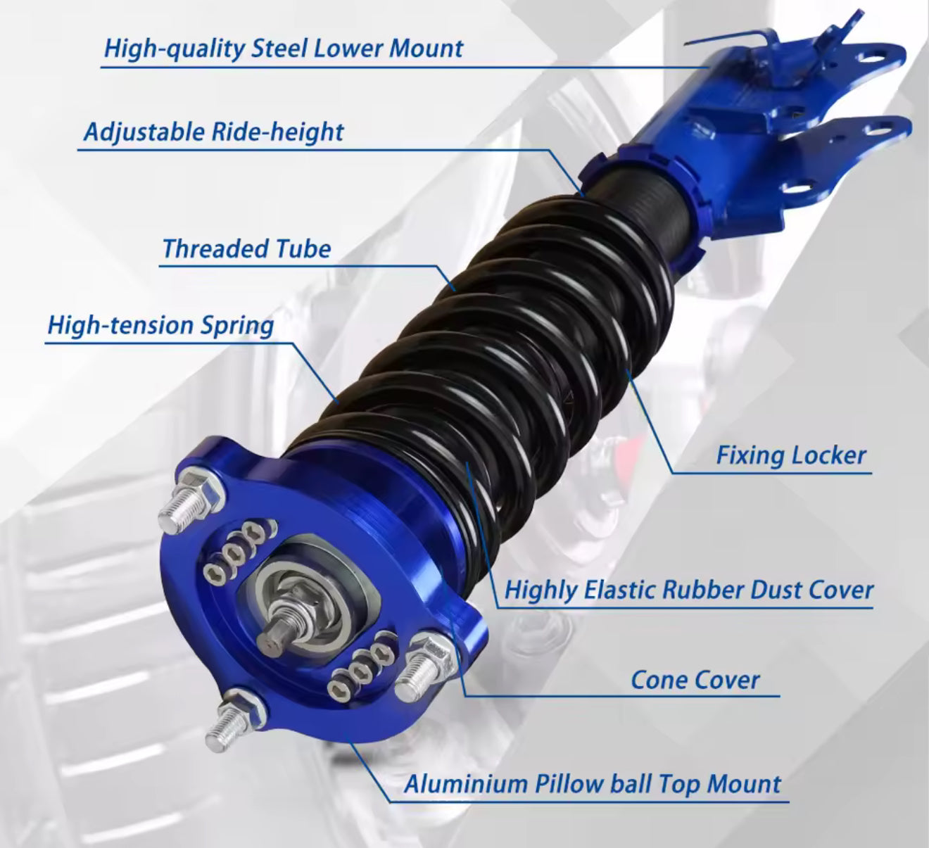AGR COILOVERS - 06-11 CIVIC