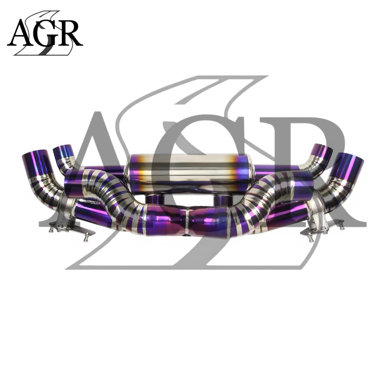 AGR TITANIUM CATBACK - 19+ 911 4/S/4S