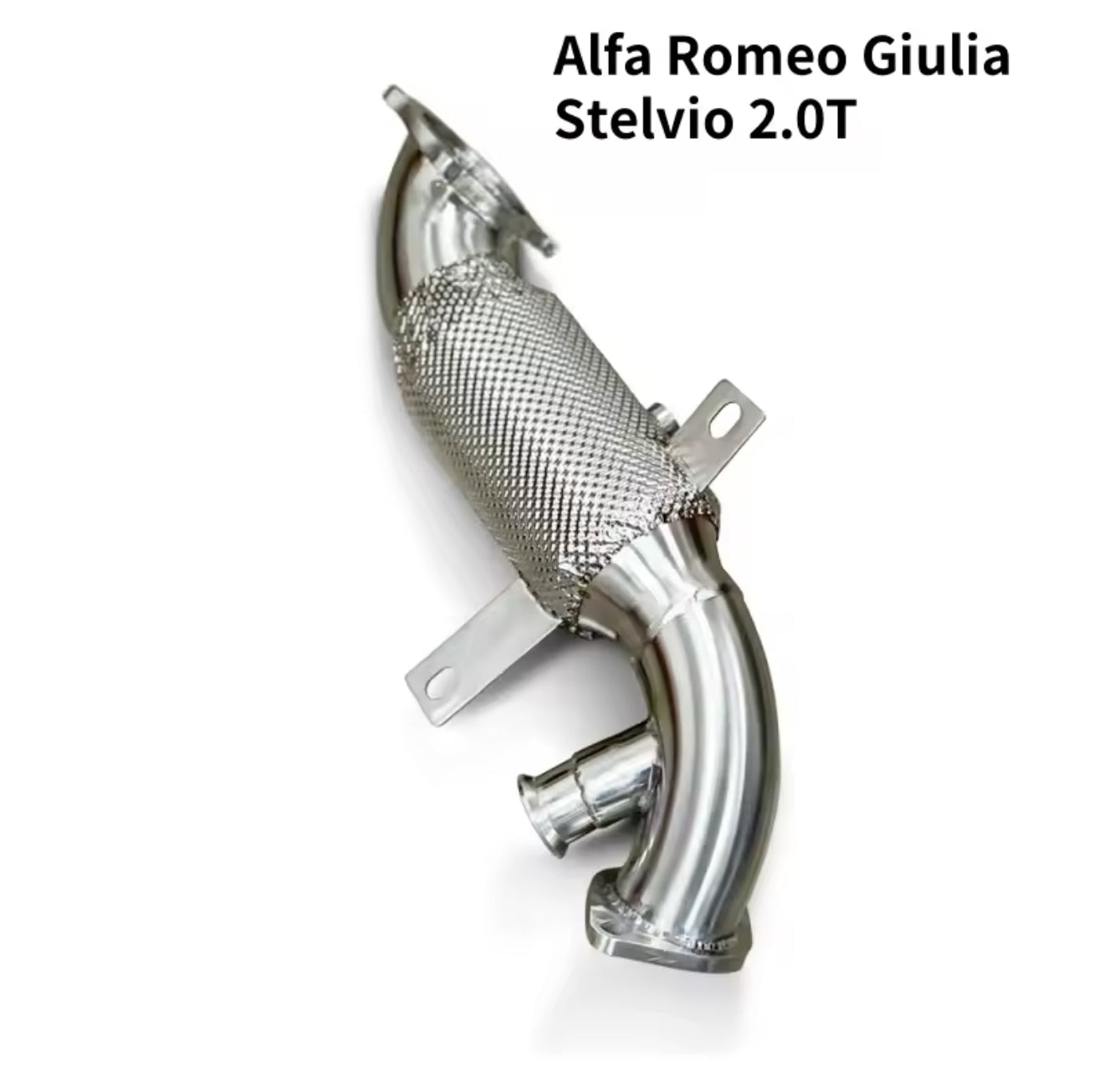 Alpha Romeo Giulia/Stelvio 2.0T 2017-2021 - CATLESS DOWNPIPE