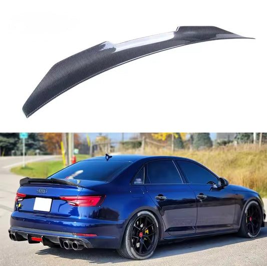 AUDI A4/S4 B9 B9.5 Sedan Carbon Rear Spoiler 2016-2024