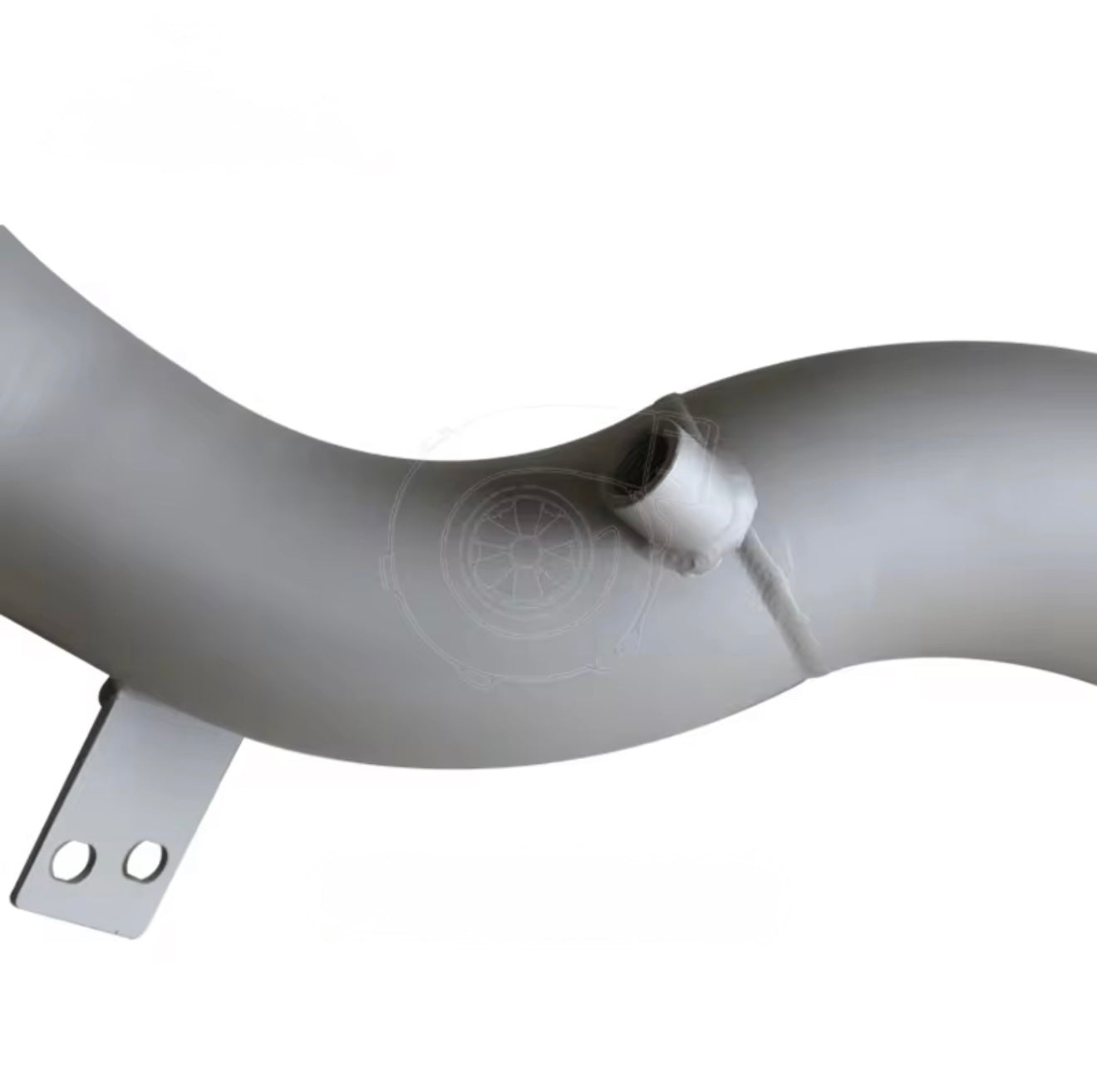 AGR CATLESS DOWNPIPE CERAMIC COATED - AMG GT/GTC/GTS/GTR