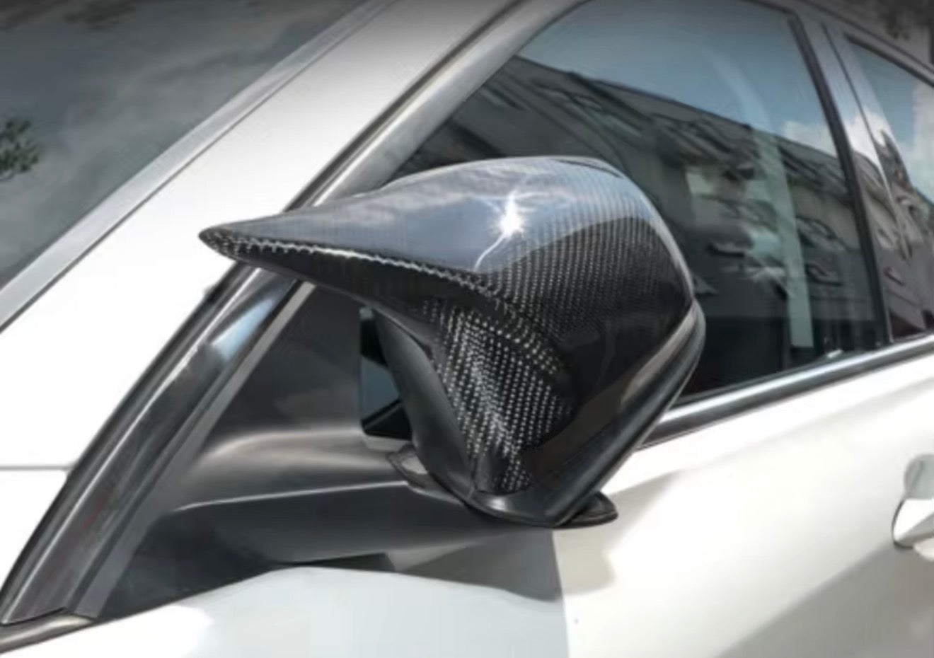 AGR M STYLE CARBON MIRROR CAP - A90 SUPRA
