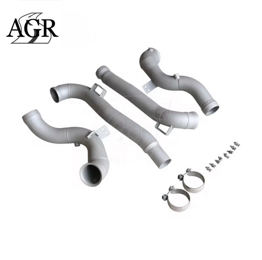 AGR CATLESS DOWNPIPE CERAMIC COATED - AMG GT/GTC/GTS/GTR