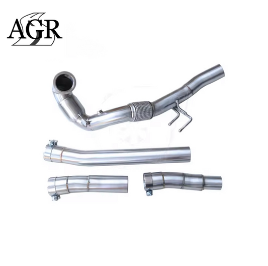 AGR HIGHFLOW CAT DOWNPIPE - A3/S3 TSI