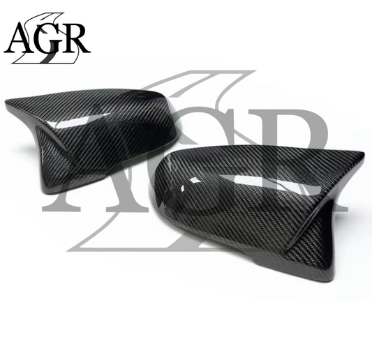 AGR M STYLE CARBON MIRROR CAP - A90 SUPRA