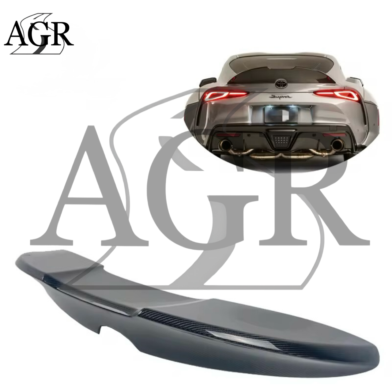 AGR CARBON SPOILER - A90 SUPRA