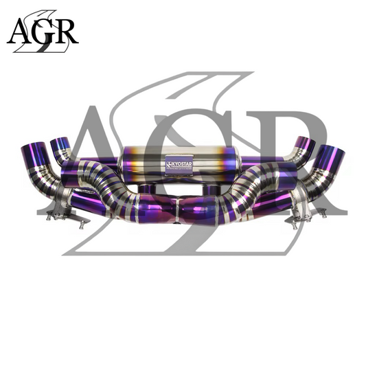 AGR TITANIUM CATBACK - 19+ 911 4/S/4S