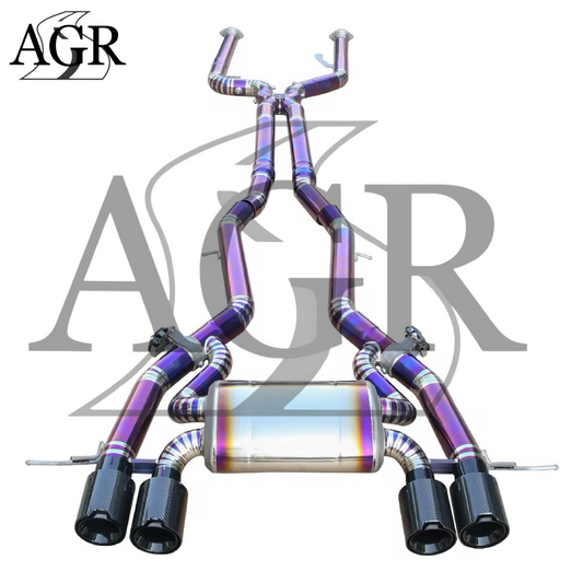 AGR TITANIUM CATBACK - G80/G82 M3/M4