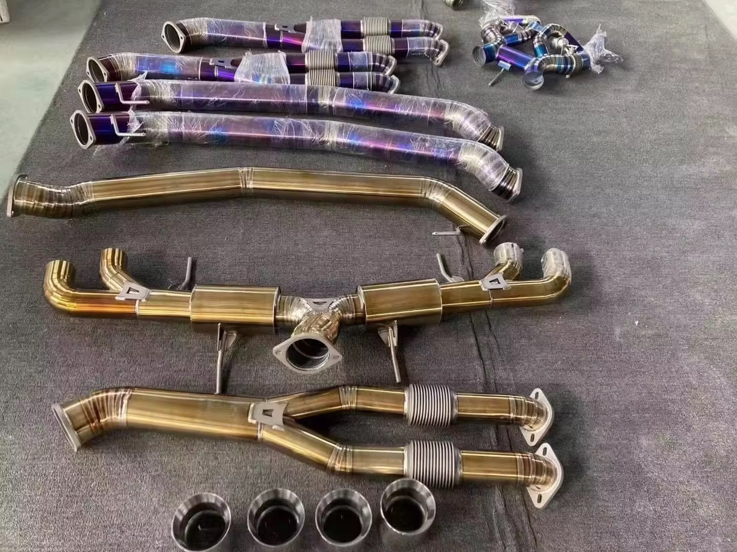 AGR TITANIUM CATBACK EXHAUST - R35 GTR