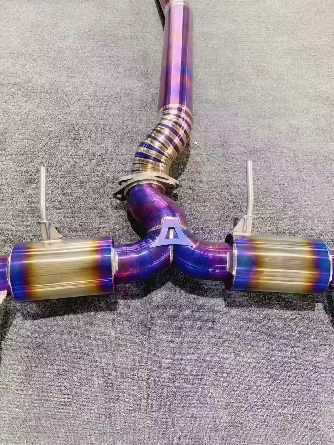 AGR TITANIUM CATBACK EXHAUST - R35 GTR