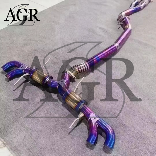 AGR TITANIUM CATBACK EXHAUST - R35 GTR