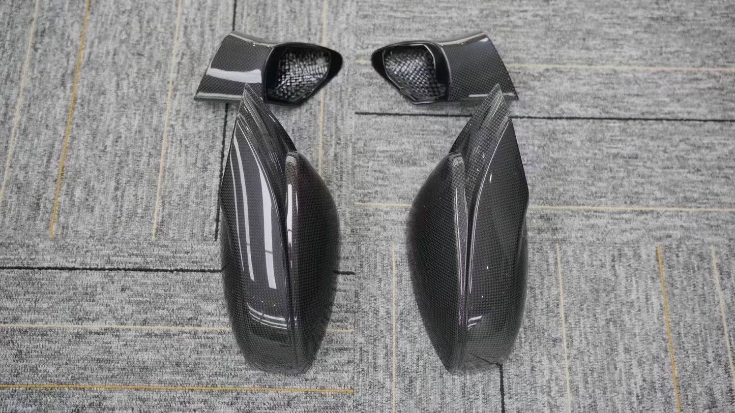 AGR CARBON MIRROR CAP - 458/488/F8